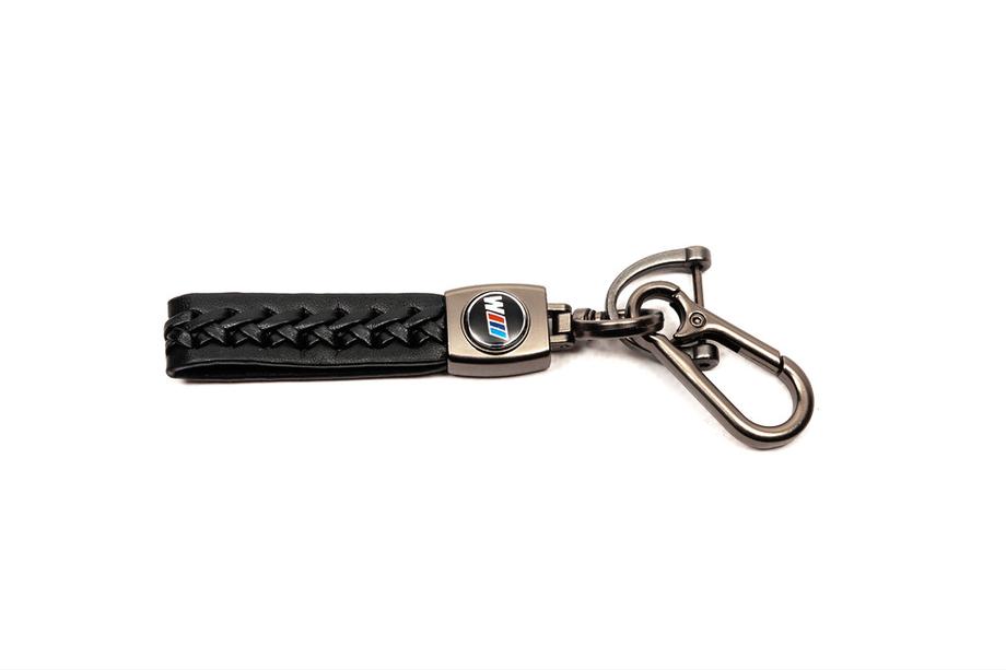 BMW Nyckelring i läder med M V2-logotyp Image