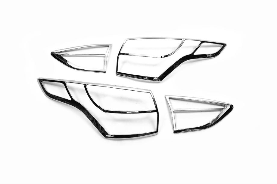 Ford Kuga/Escape 2013–2019 Krom baklyktkåpor 2013-2016 (ABS) Foto 1