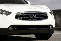 Infiniti QX70 2013–2019 Libao frontlip (plast) foto 3
