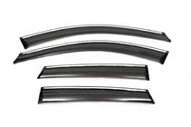 Mazda CX-5 2012–2017 Vindavvisare med krom (4 st., Libao) foto 3