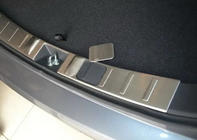 Mitsubishi Outlander 2012–2021 Lasttröskelskydd Libao (rostfritt stål) foto 3