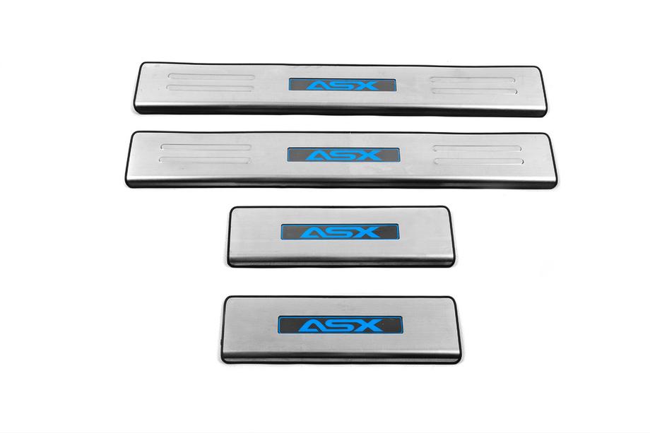 Mitsubishi ASX 2010–2023 Libao LED instegslister (4 st, rostfritt stål) Image