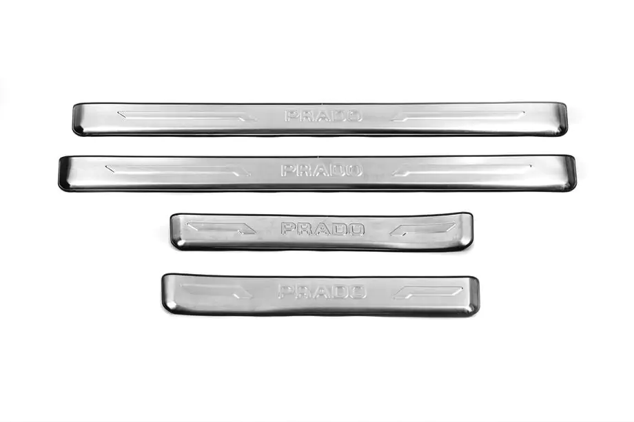 Toyota Land Cruiser Prado 150 2009–2023 Instegslister i rostfritt stål (4 st) Image
