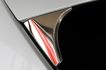 Nissan Qashqai 2014–2021 Täckkåpor under spoiler Libao (2 st, plast) foto 2
