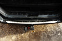 Nissan X-trail T31 2007–2014 Libao bakre stötfångarskydd i rostfritt stål foto 1
