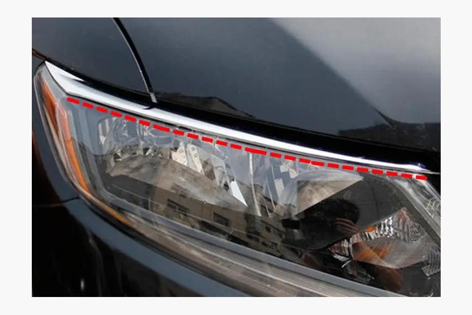 Nissan X-trail T32/Rogue 2014–2021 Krom strålkastarramar Libao 2014-2016 (2 st, plast) Image