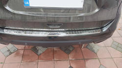 Nissan X-trail T32/Rogue 2014–2021 Libao bakre stötfångarskydd i rostfritt stål foto 2