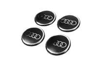 Audi Dekaler för navkåpor 54 mm (4-pack) foto 2