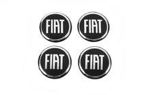 Fiat Dekaler för navkåpor 54 mm (4-pack) foto 1