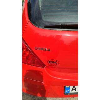 Emblem text Corsa 12,5 cm x 1,6 cm foto 2