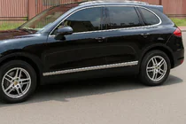 Porsche Cayenne 2010–2017 Libao dörrlister (4 st, plast) foto 1