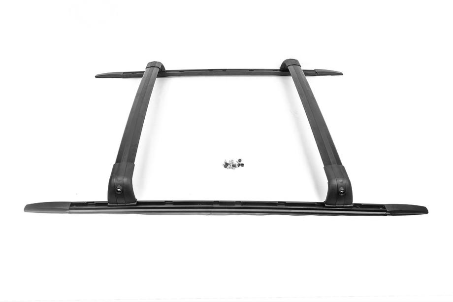 Land Rover Discovery IV 2009–2017 Takrails med tvärbalkar Libao-design (svarta) Image