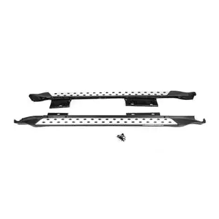 OEM V2 sidosteg (2 st, aluminium) Subaru Outback 2009–2014 foto 4