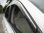Subaru Outback 2009–2014 Vindavvisare för fönster med kromlist (4 st, Libao) foto 2
