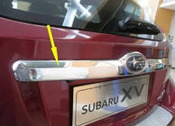 Subaru XV 2011–2017 Libao list ovanför registreringsskylten (rostfritt stål) foto 5