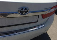 Toyota Camry 2011–2017 Libao bakre stötfångarskydd i rostfritt stål foto 2