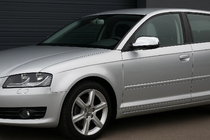 Audi A3 2003–2012 Backspegelkåpor 2010-2012 (2 st, rostfritt stål) foto 3