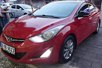 Hyundai Elantra (MD/UD) 2011–2015 Spegelkåpor med urtag för blinkers BMW-style (2 st) foto 6