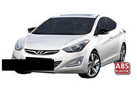 Hyundai I-30 2012–2017 Spegelkåpor med urtag för blinkers BMW-style (2 st) foto 5