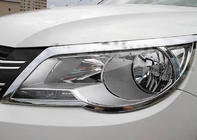 Volkswagen Tiguan 2007–2016 Libao kromade strålkastarlistor 2007-2011 (2 st, plast) foto 2
