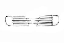 Volkswagen Tiguan 2007–2016 Kromade dimljusramar Libao 2011-2016 för Азіату (2 st, plast) foto 4