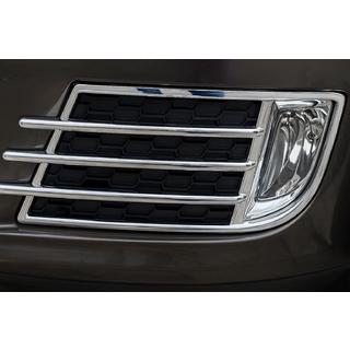 Kromade dimljusramar Libao 2011-2016 för Азіату (2 st, plast) Volkswagen Tiguan 2007–2016 foto 2