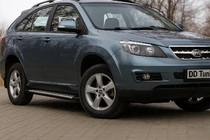 BYD S6 2010–2016 OEM V2 sidosteg (2 st, aluminium) foto 1