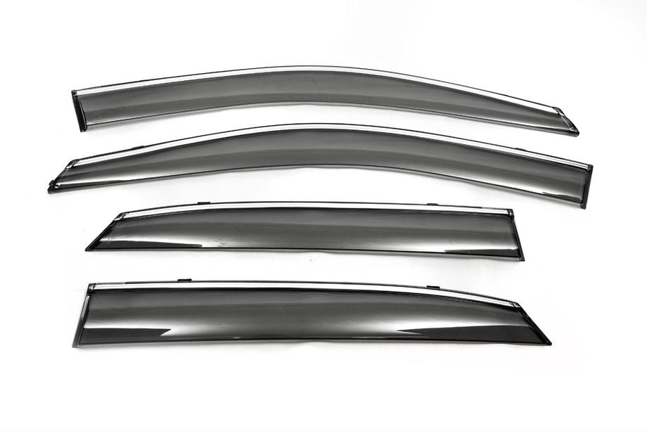 BYD S6 2010–2016 Vindavvisare med krom (4 st., Libao) Image