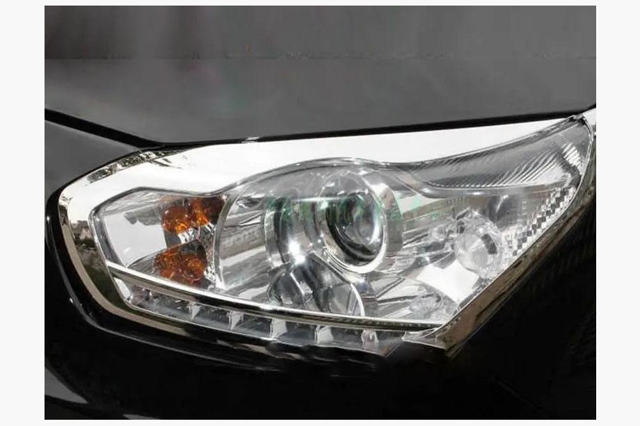 Chery Tiggo 1 2005–2016 Kromade strålkastarlistor Libao 2010-2014 (2 st, plast) Image