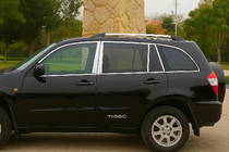 Chery Tiggo 1 2005–2016 Komplett fönsterlist 2010-2014 (set 4 st, Libao) foto 1