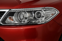 Chery Tiggo 5 2013– Libao kromade strålkastarkåpor (2 st, plast) foto 2
