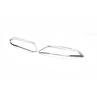 Libao kromade strålkastarkåpor (2 st, plast) foto 4