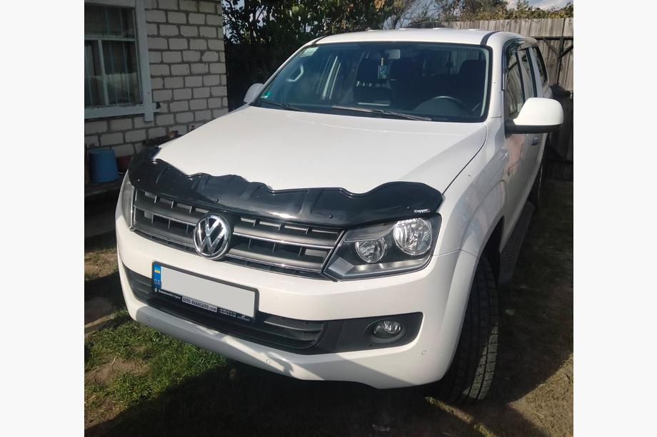 Volkswagen Amarok 2010–2022 Huvdeflektor (EuroCap Dragon) Image