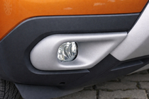 Renault Duster 2018–2024 Dimljuskåpor (ABS, grå) foto 1