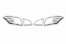 Chery Tiggo 5 2013– Libao kromade bakljuskåpor (2 st, plast) foto 2