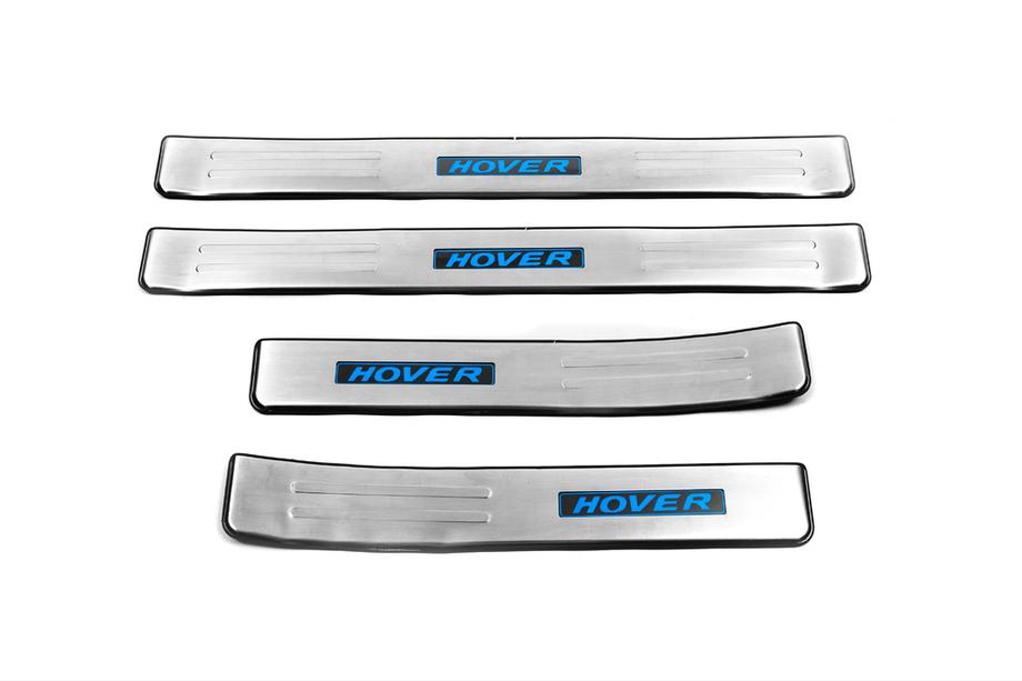 GreatWall Haval H6 2011– Libao LED instegslister (4 st, rostfritt stål) Image