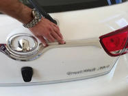 GreatWall Haval M4 2012–2021 Dekorlist för baklucka (övre) Libao 2012+ (rostfritt stål) foto 2