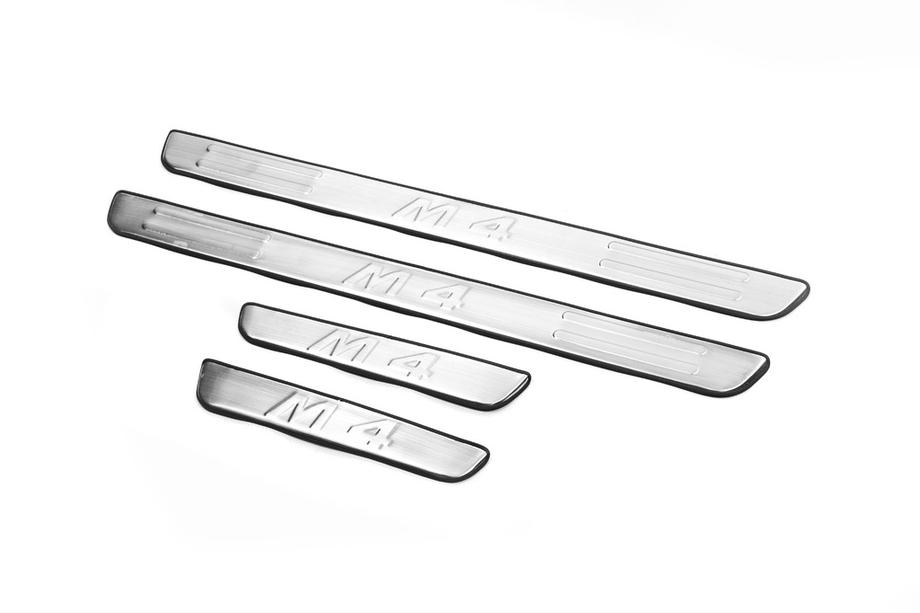 GreatWall Haval M4 2012–2021 Instegslister Libao 2012+ (4 st, rostfritt stål) Image