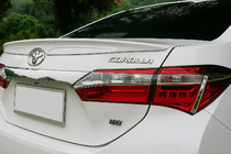 Toyota Corolla 2013–2019 Libao spoiler (ABS-plast) foto 1