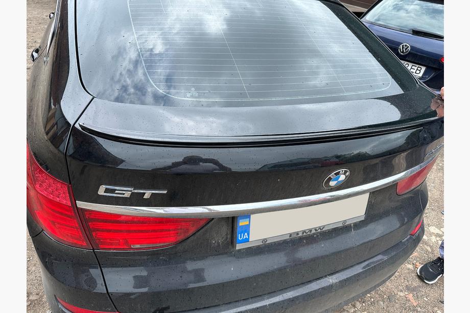 BMW 5-serien F07 2009–2017 Sunplex läppspoiler (2009-2013, svart) Image