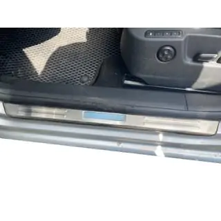 Libao tröskelskydd (4 st, rostfritt stål) Skoda Superb 2009–2015 foto 4