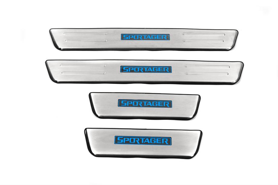 Kia Sportage 2010–2015 Libao LED instegslister i rostfritt stål Image