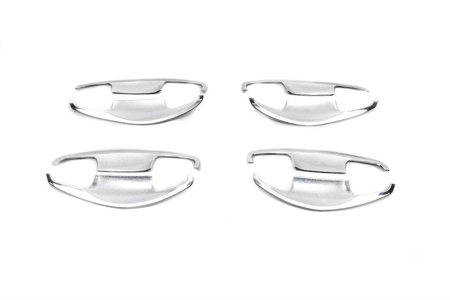 Hyundai Santa Fe 3 2012–2018 Kromade dörrhandtagskoppar (4 st, ABS) Image