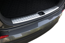 Hyundai Tucson TL 2016–2021 Bakre lasttröskelskydd i rostfritt stål Libao foto 1