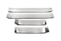 Toyota Land Cruiser Prado 150 2009–2023 Invändiga instegslister V2 (4 st, rostfritt stål) foto 1