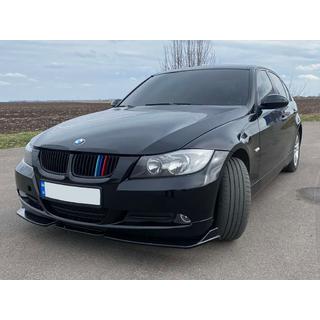 Universell frontläppspoiler Niken Black (ABS) foto 3