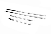 Nissan Qashqai 2014–2021 Dörrlist Libao V1 (set 4 st, rostfritt stål) foto 2