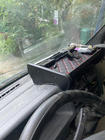 Mercedes Sprinter W901/902/903/904/905 1995–2006 Instrumentbrädshylla (2000-2006, Svart med röd söm) CDI foto 10
