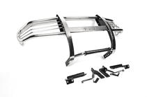 Toyota Land Cruiser 100 1998–2007 WINBO bullbar med skydd (rostfritt stål) foto 2