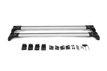 Opel Astra H 2004–2013 Takräcke tvärstag för integrerade rails, låsbara med nyckel Skybar V2 (2 st) Svarta foto 5